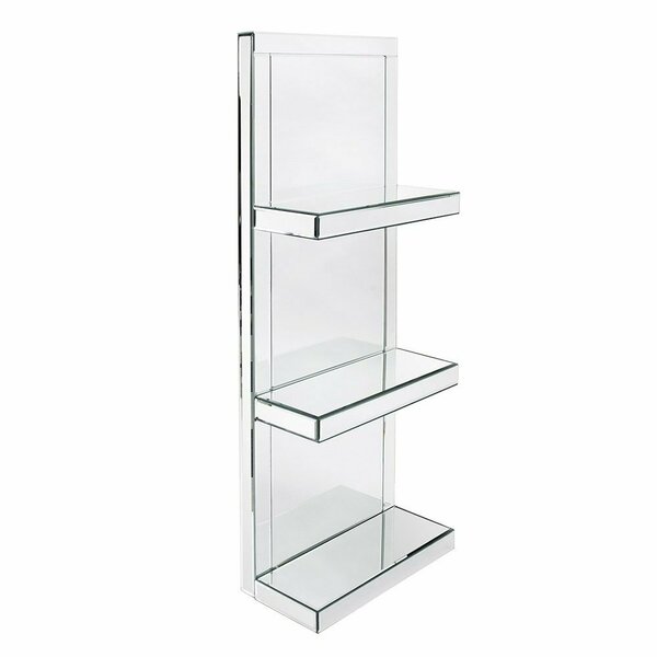 Howard Elliott Mirrored shelf With 3 shelves 99138